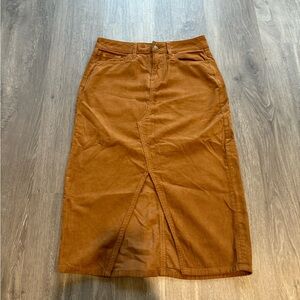 Warp+Weft Corduroy Skirt